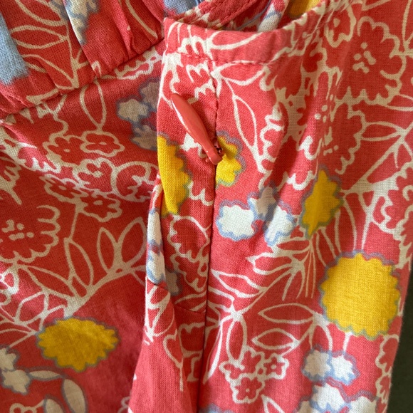 Biden ditzy floral cotton sleeveless top 8 M - Picture 4 of 8